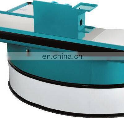 Checkout Counter Cashier Desk Fashion Waterproof Store Style Time Surface Finish Environmental photo-4