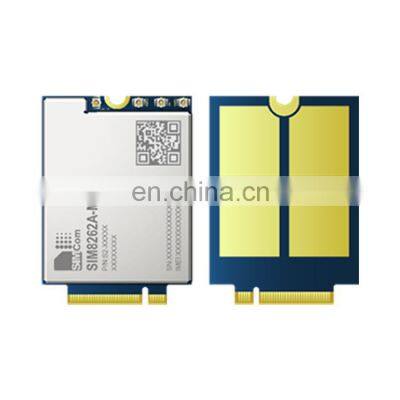 2.4Gbps/1Gbps Multi-Band 5G NR/LTE-FDD/LTE-TDD/HSPA+ GNSS Module Support R16 5G NSA/SA SIMCom SIM8262A-M2 SIM8262A