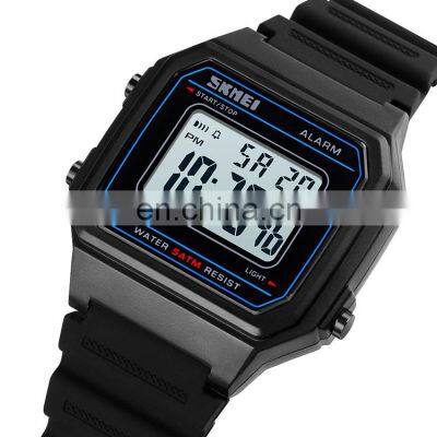 New Model Skmei 1698 Women Sport Digital Watch Waterproof 5ATM White Color for Wholesale