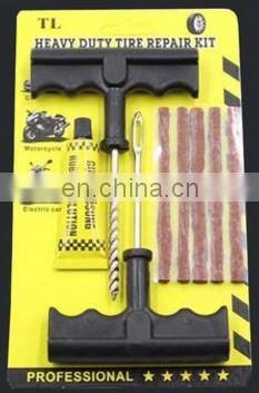 Tubeless Tire Repair Tool Kit Tyre Puncture Repair Kit Tubeless Car Bike Van Motorcycle Tool photo-2