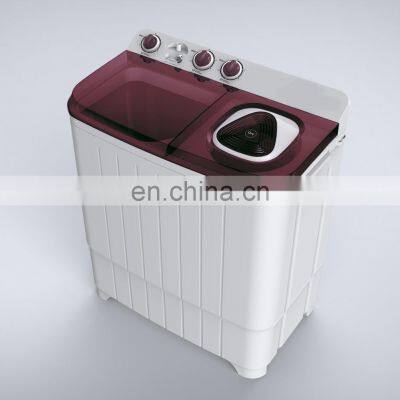 7KG Chinese Factory 220V 60Hz Twin Tub Semi Automatic Washing Machine