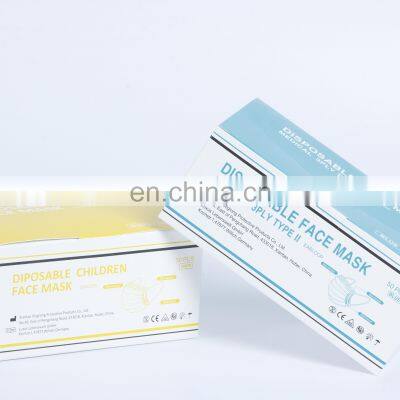 Three Lays Disposable Kids Medical Face Masks Non-woven Comfortable Mask Factory Direct Sale photo-2