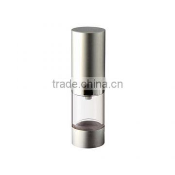 new arrival 15ml Aluminium airless pump bottle