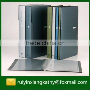 Hard Cover Wholesale Plastic Display Book