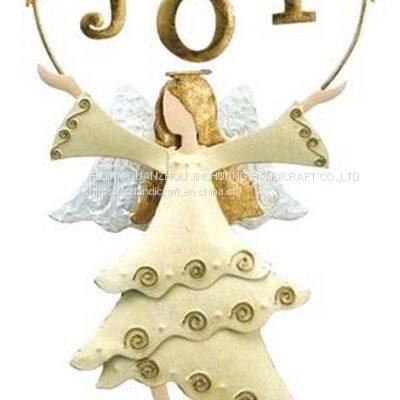 Hanging angel with joy sign