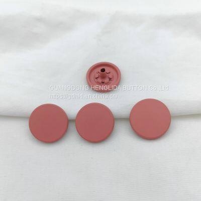 HLD Button Factory Wholesale 24L colorful dyed spring snap button for garment