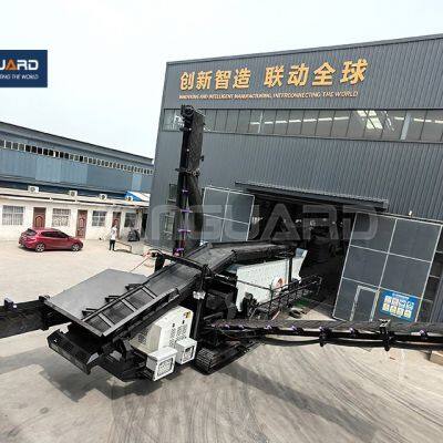 Round Vibrating Screen Crawler Type Mobile Gyratory Vibrating Screening Plant For Sale photo-3
