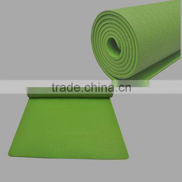 Green Color Sports Double Side PVC Yoga Mat