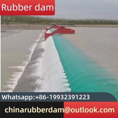 Ecological water retaining dam, bridge inflatable rubber core mold water retaining dam, dam bag rubber dam