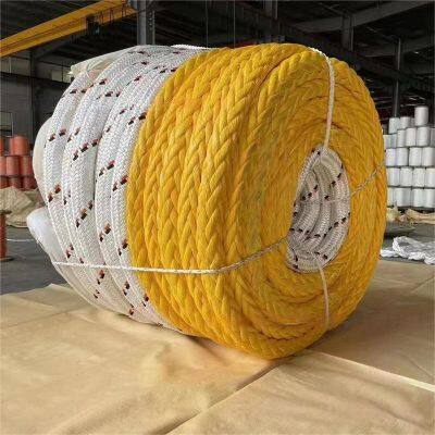 LDMAX PLUS 12 Strands UHMWPE Core+Polyester Cover/Double Braided UHMWPE Mooring Rope photo-5