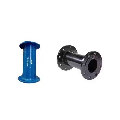 ISO2531 Blue Epoxy 100mm Ductile Iron Flange Pipe