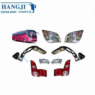 Bus parts bus body parts XMQ6127 XMQ6117 kinglong spare parts bus headlight and tail light