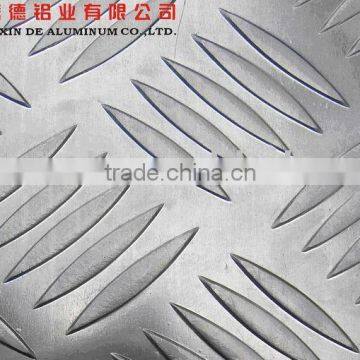 Big 5 bar aluminium tread sheet