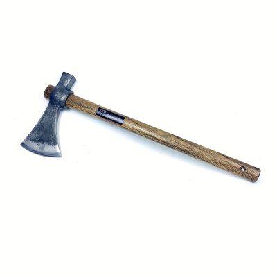 New Type High Carbon Steel Materials Multifunctional Axe With Inverted Longer Oak Wooden Handle photo-4