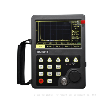 digital ultrasonic flaw detection equipment detector for railway inspection with USB/PC software