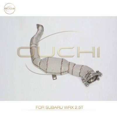 OUCHI SS304 Exhaust System Downpipe Manifold for Subaru Impreza MK10/WRX/Impreza MK10/BRZ TIG Manual Welding High-performance Automotive Exhaust Parts photo-2