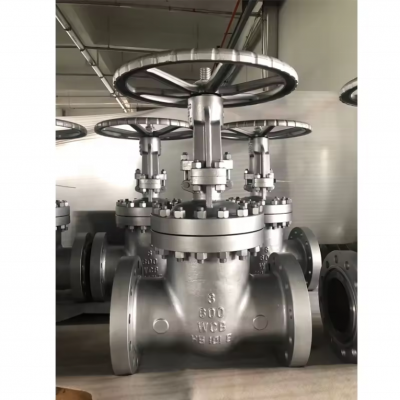 Flange Type DN100 150LB 300LB Non-Rising Stem Resilient Stem Hard Seal WCB Cast Steel Sluice Gate Valve photo-4