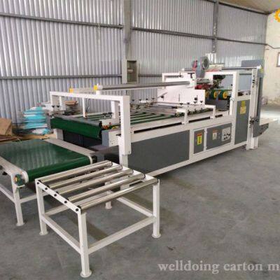 Semi Automatic Folding Gluing Packaging Machine