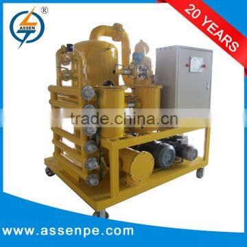 Automatic backwash transformer oil filtration machine