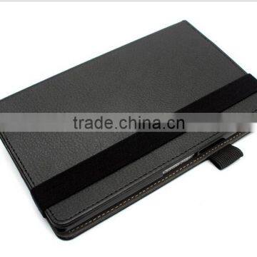 Book style genuine leather case for Samsung galaxy Tab A 8.0 T350