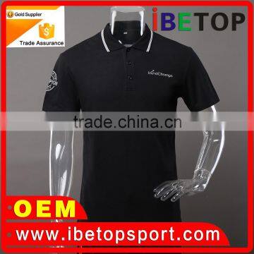 100% cotton high quality customized logo plain blank polo shirts import