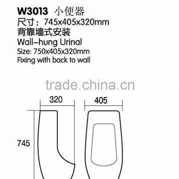 Bathroom Ceramics Wall Mount Urinal photo-2