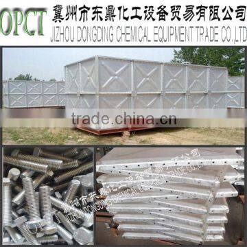 Sectional Hot Galvanized Steel Plate Water Tank for Water Treatment photo-2