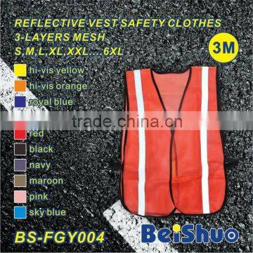 BS-FGY004 3M Reflective safety jacket lot