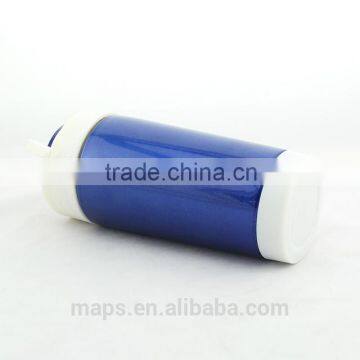 High Quality Double Wall Stainless Steel Vaccum Mug With PP Lid photo-3