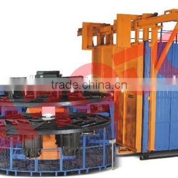 Moving Oven Rotomoulding Machine