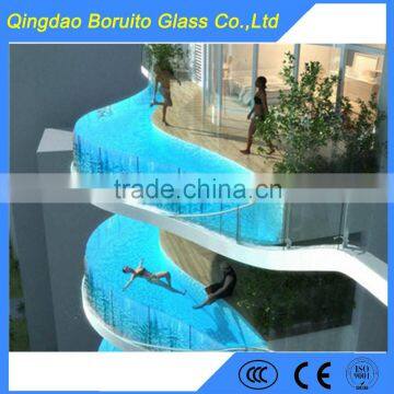 Tempered Strength Laminated Safety Glass for Swimming Pool photo-4