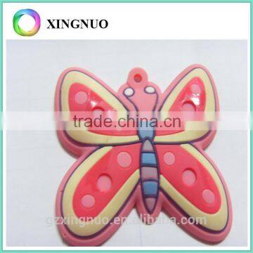 High Qualiy 3d Heart Shape Hard Pvc Rubber Key Chain photo-5