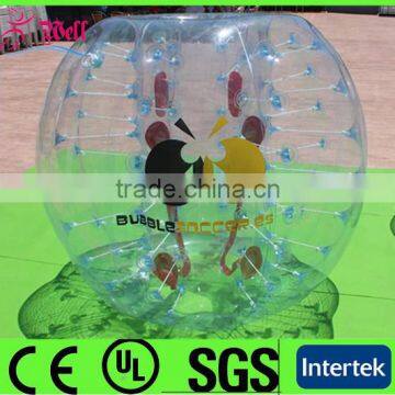 Big discount bubble soccer ball/loopy ball