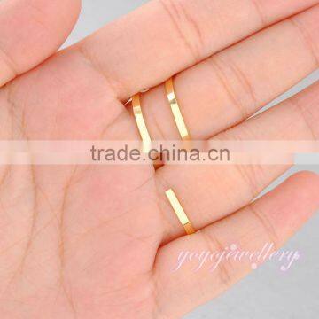Novel Simple Gold Ring Design for Girls photo-3