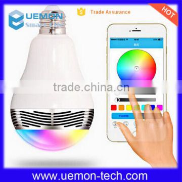 High quality Highly bright CE ROHS wifi led bulb with wifi remote control