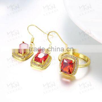 Fashion Earings Jewelry 18K Gold Plating Jewelry Set