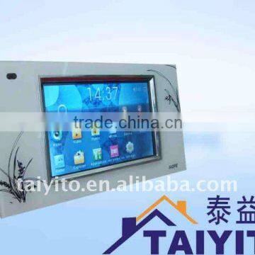 Home Automation Touch Screen Background Music Digital Photo Frame/Remote Control