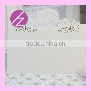 2016 New Arrived Wedding Decoration Laser Cut Place Card Table Seat Card ZK-26