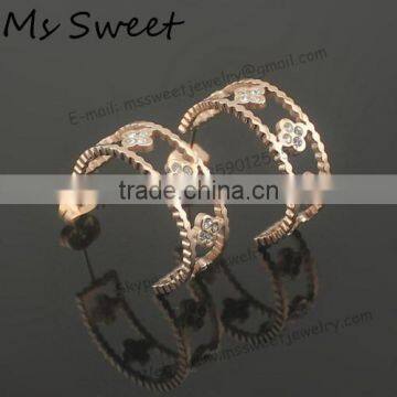 stainless steel jewelry earrings women design