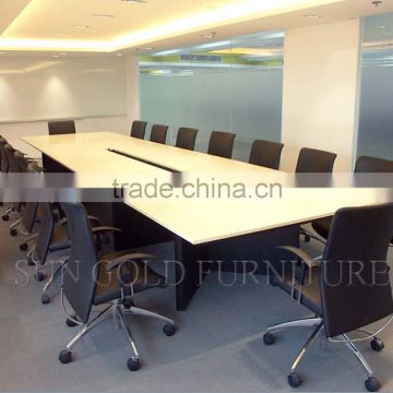 Luxury Melamine large Conference Meeting table for USA market (SZ-MT066)