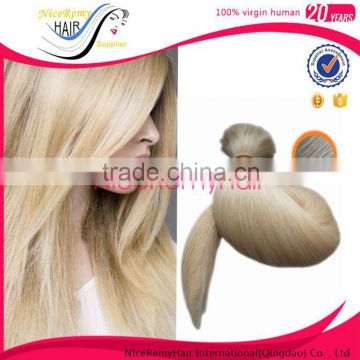 Hot selling top quality Wholesale 100% brazilian human blonde hair bulk