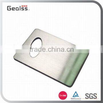 Custom Design Metal Credit Card Size Bottle Opener Supplier's Choice photo-3