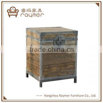 Solid wood veneer storage antique furniture wooden cabinet