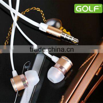 GOLF M3 Jazz Series Audio 3.5mm HD Stereo 1.2M In-Ear Earphones Handsfree Stereo Earphone For Iphone/android Mobile Phone