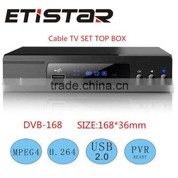 Good quality free to air dvb t2 with usb h264 mpeg4 e digital set top box