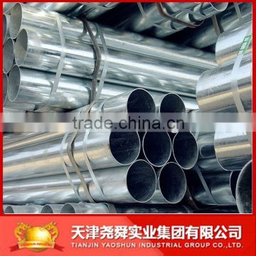 GREENHOUSE FRAME MATERIAL PRE-GALVANIZED ROUND STEEL PIPE