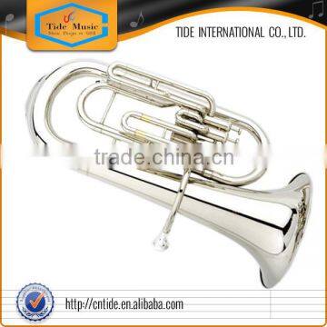 High grade euphonium, brass body, gold lacquer, Bb 3 piston valves
