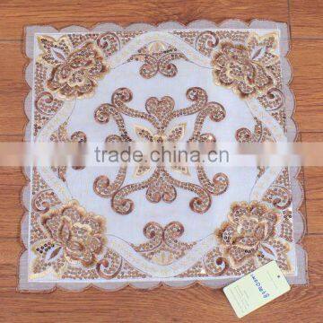 beads embroidered tablecloth wedding