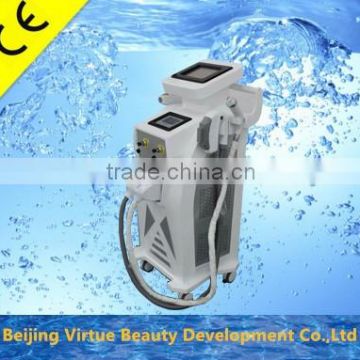 2016 Most Economic Permanent Hair Removal IPL 480-1200nm RF Nd Yag Laser Beauty Equipment Portable