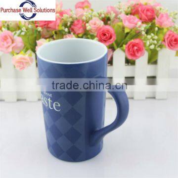 Customized logo ceramic cup promotional gift